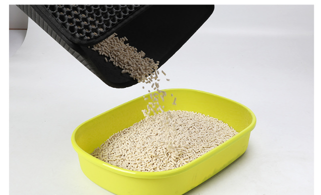 Double-Layer EVA Cat Litter Mat