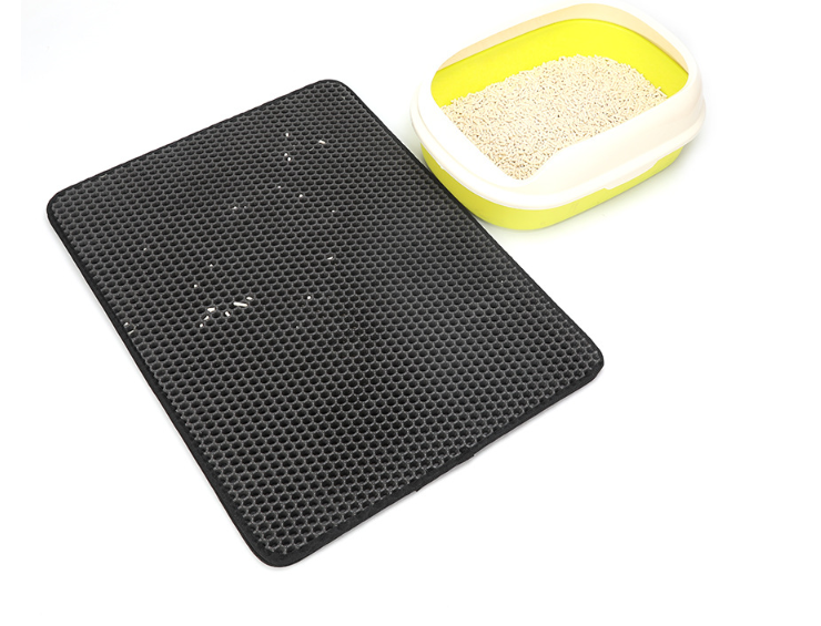 Double-Layer EVA Cat Litter Mat