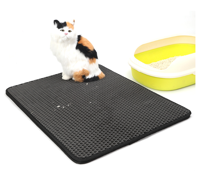 Double-Layer EVA Cat Litter Mat