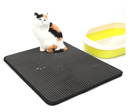 Double-Layer EVA Cat Litter Mat