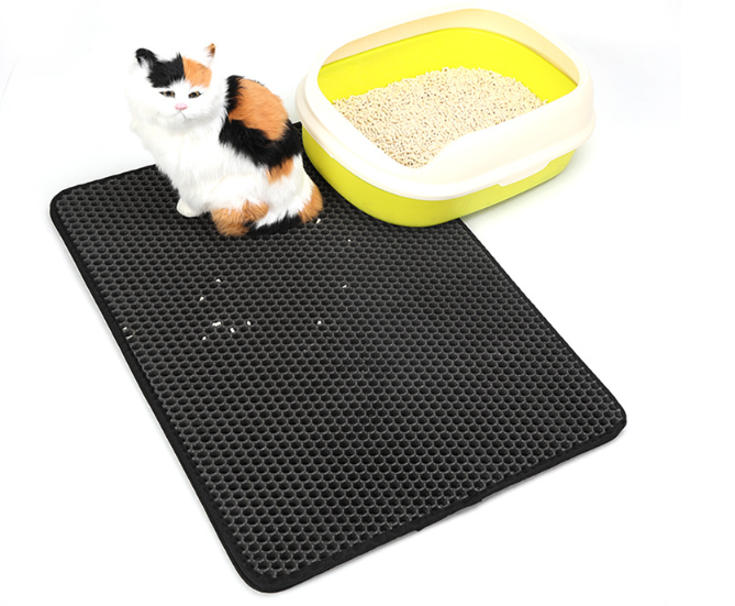 Double-Layer EVA Cat Litter Mat