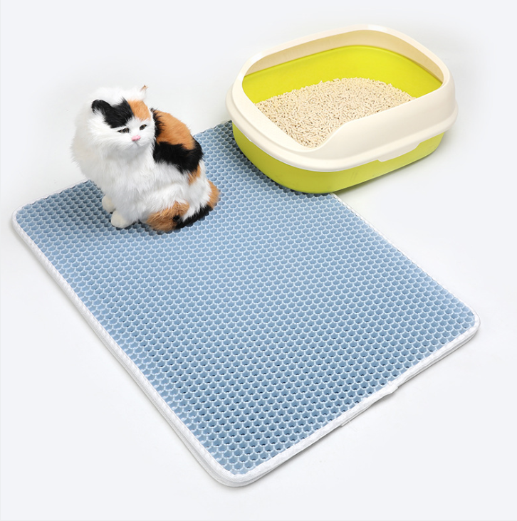 Double-Layer EVA Cat Litter Mat