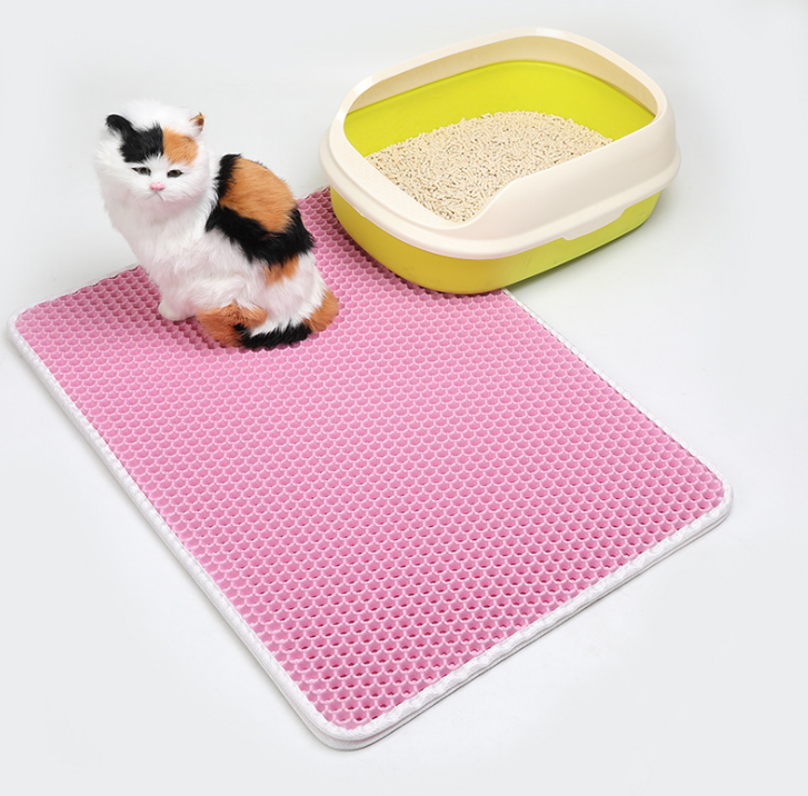Double-Layer EVA Cat Litter Mat