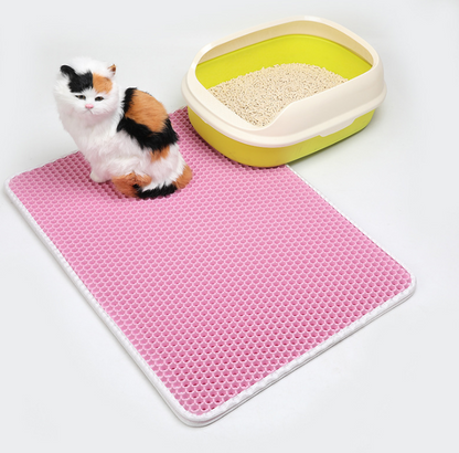 Double-Layer EVA Cat Litter Mat