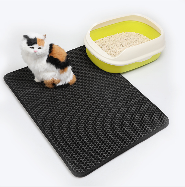Double-Layer EVA Cat Litter Mat