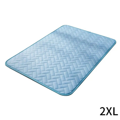 Dog Cooling Mat Summer Pet Cold Bed Extra Large for Small Big Dogs Pet Accessories Cat Durable Blanket Sofa Cat Ice Pad Blanket