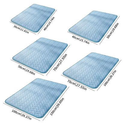 Dog Cooling Mat Summer Pet Cold Bed Extra Large for Small Big Dogs Pet Accessories Cat Durable Blanket Sofa Cat Ice Pad Blanket