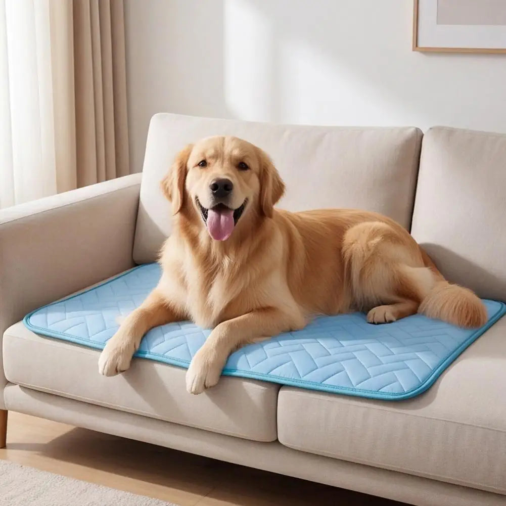 Dog Cooling Mat Summer Pet Cold Bed Extra Large for Small Big Dogs Pet Accessories Cat Durable Blanket Sofa Cat Ice Pad Blanket