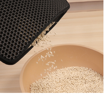 Double-Layer EVA Cat Litter Mat