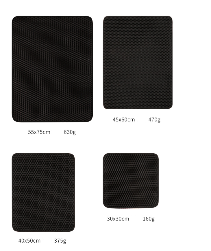 Double-Layer EVA Cat Litter Mat