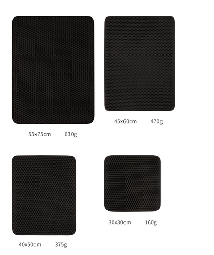 Double-Layer EVA Cat Litter Mat